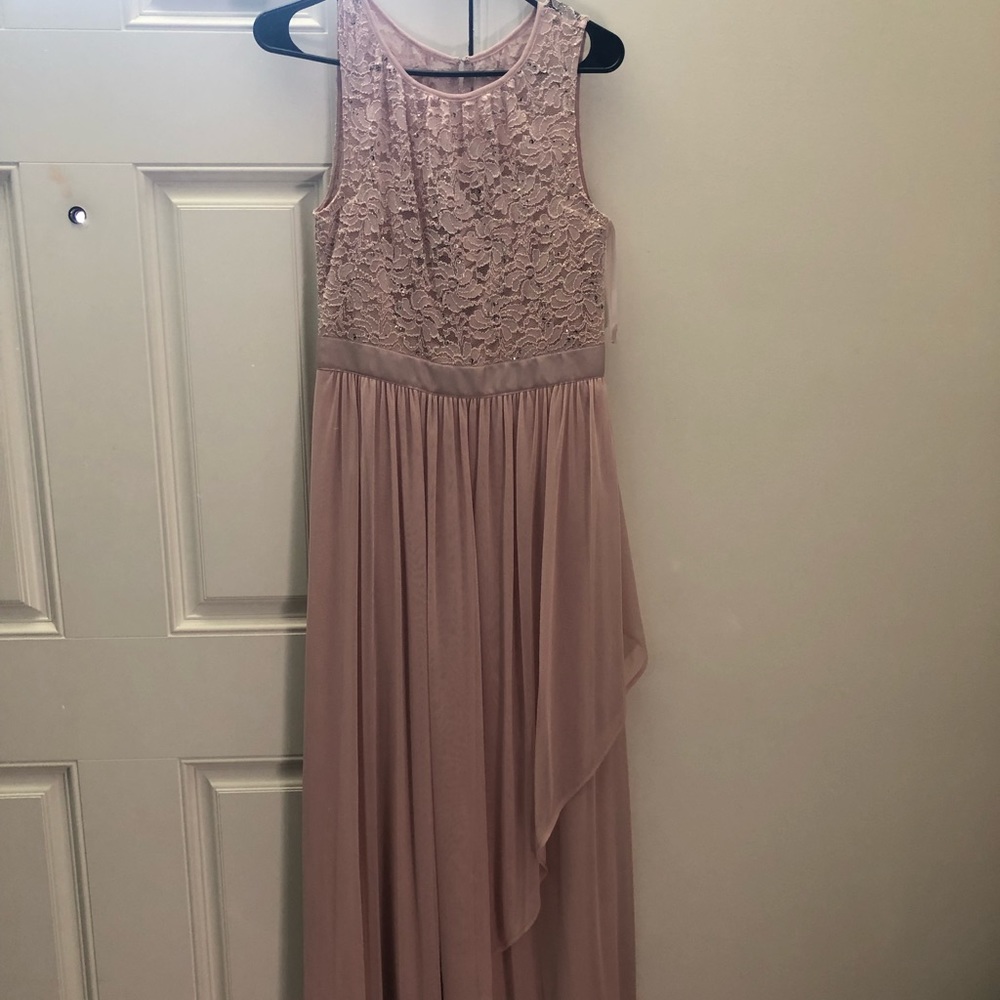 Bridesmaid dress.